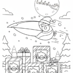 coloriage Angry Birds pour enfants a imprimer