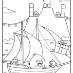 coloriage Angry Birds pour enfant a imprimer gratuit