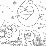 coloriage Angry Birds en ligne