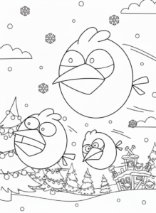 coloriage Angry Birds en ligne