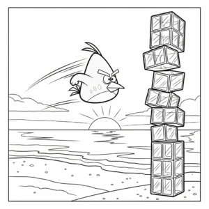 coloriage Angry Birds en ligne