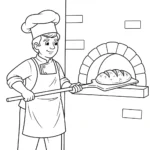 coloriage Chef updated à imprimer pour enfant de 3 ans