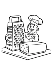 coloriage Chef updated à imprimer pdf gratuit