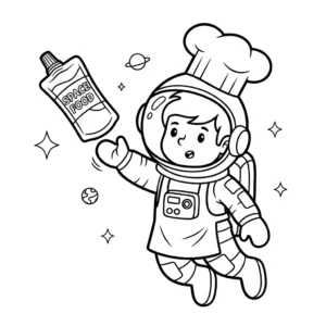 coloriage Chef updated pour enfants à télécharger