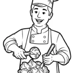 coloriage Chef updated a dessiner et imprimer