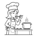 coloriage Chef updated à imprimer pdf