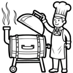 coloriage Chef updated à imprimer a4