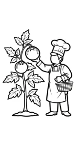 coloriage Chef updated et apprentissage