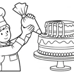coloriage Chef updated pour enfants à télécharger