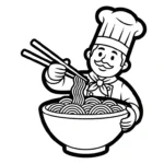coloriage Chef updated et decoupage