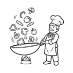 coloriage Chef updated gratuit en ligne