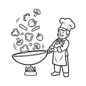 coloriage Chef updated gratuit en ligne
