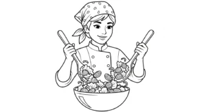 coloriage Chef updated à imprimer gratuitement pdf