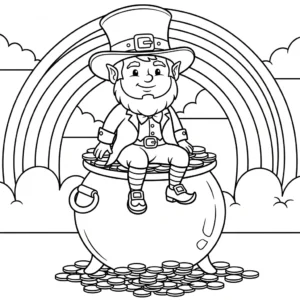 coloriage Fête de la Saint Patrick updated a imprimer gratuitement