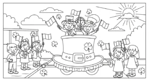coloriage Fête de la Saint Patrick updated a telecharger