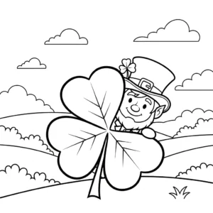 coloriage Fête de la Saint Patrick updated à imprimer