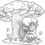 coloriage Fête de la Saint Patrick updated pour enfant gratuit