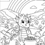coloriage Fête de la Saint Patrick updated pour enfant de 3 ans