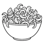 coloriage Frites updated et decoupage