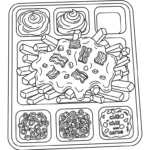 coloriage Frites updated a colorier en ligne gratuitement