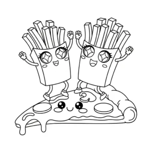 télécharger coloriage Frites updated gratuit