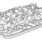 coloriage Frites updated à imprimer pour enfant de 6 ans