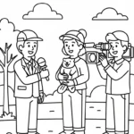 imprimer coloriage Jour de la Marmotte pour enfant