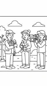 imprimer coloriage Jour de la Marmotte pour enfant