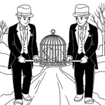 coloriage Jour de la Marmotte educatif pour enfant