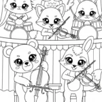 coloriage Kawaii Animaux updated à imprimer