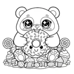 coloriage Kawaii Animaux updated à imprimer pdf gratuit