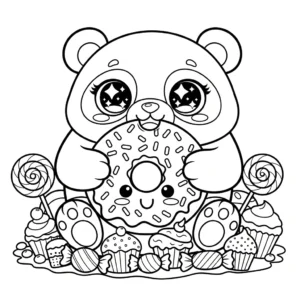 coloriage Kawaii Animaux updated à imprimer pdf gratuit