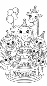 coloriage Kawaii Animaux updated à imprimer a4