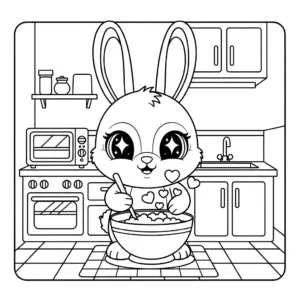 coloriage Kawaii Animaux updated pour enfant a imprimer gratuit