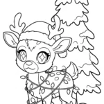 image pour coloriage Kawaii Animaux updated enfant