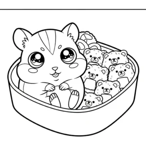 coloriage Kawaii Animaux updated à imprimer gratuit