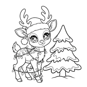 a imprimer coloriage Kawaii Animaux updated gratuit