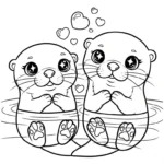 coloriage Kawaii Animaux updated à imprimer pdf gratuit