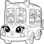 coloriage Kawaii Animaux updated a imprimer