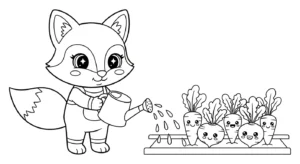 coloriage Kawaii Animaux updated a dessiner et imprimer