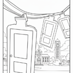 coloriage Monsters Inc à imprimer a4