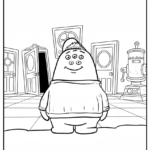 imprimer coloriage Monsters Inc pour enfant