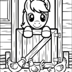 coloriage Poney updated pour enfants à télécharger