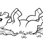 coloriage Poney updated pour enfants à télécharger