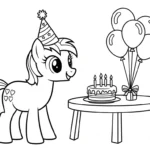 coloriage Poney updated gratuit