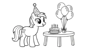 coloriage Poney updated gratuit