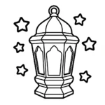 coloriage Ramadan updated gratuit en ligne