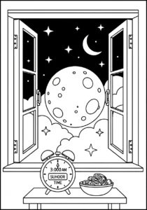 coloriage Ramadan updated educatif pour enfant