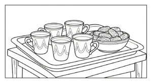 coloriage Ramadan updated pour enfant de 8 ans