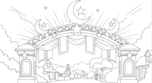 coloriage Ramadan updated à imprimer pour enfant de 7 ans